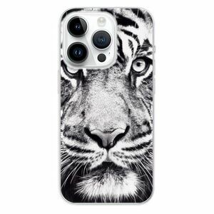 Odolné silikonové pouzdro iSaprio - Tiger Face - iPhone 15 Pro obraz