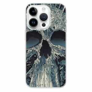 Odolné silikonové pouzdro iSaprio - Abstract Skull - iPhone 15 Pro obraz