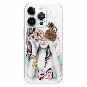 Odolné silikonové pouzdro iSaprio - Donuts 10 - iPhone 15 Pro obraz