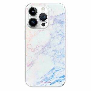 Odolné silikonové pouzdro iSaprio - Raibow Marble 10 - iPhone 15 Pro obraz