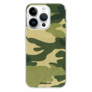 Odolné silikonové pouzdro iSaprio - Green Camuflage 01 - iPhone 15 Pro obraz