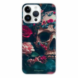 Odolné silikonové pouzdro iSaprio - Skull in Roses - iPhone 15 Pro Max obraz