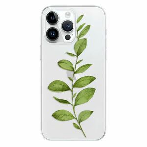 Odolné silikonové pouzdro iSaprio - Green Plant 01 - iPhone 15 Pro Max obraz