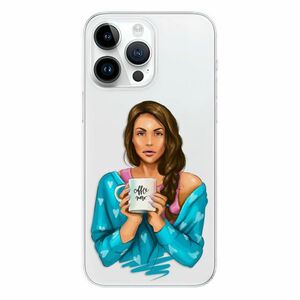 Odolné silikonové pouzdro iSaprio - Coffe Now - Brunette - iPhone 15 Pro Max obraz