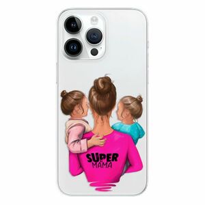 Odolné silikonové pouzdro iSaprio - Super Mama - Two Girls - iPhone 15 Pro Max obraz