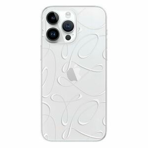 Odolné silikonové pouzdro iSaprio - Fancy - white - iPhone 15 Pro Max obraz