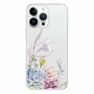 Odolné silikonové pouzdro iSaprio - Succulent 01 - iPhone 15 Pro Max obraz