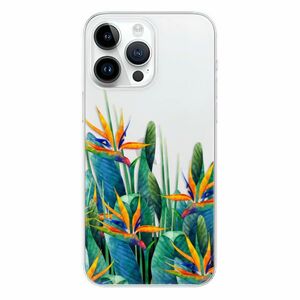 Odolné silikonové pouzdro iSaprio - Exotic Flowers - iPhone 15 Pro Max obraz