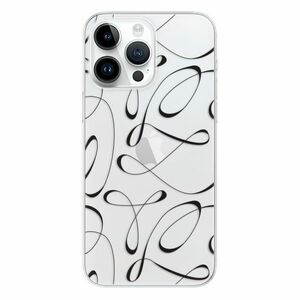 Odolné silikonové pouzdro iSaprio - Fancy - black - iPhone 15 Pro Max obraz