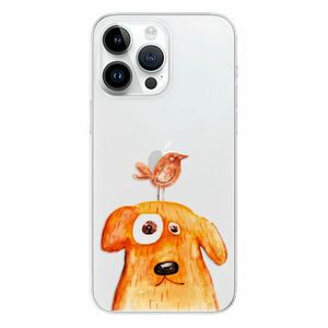 Odolné silikonové pouzdro iSaprio - Dog And Bird - iPhone 15 Pro Max obraz