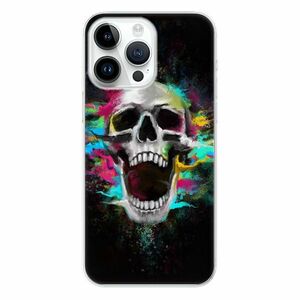 Odolné silikonové pouzdro iSaprio - Skull in Colors - iPhone 15 Pro Max obraz