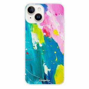 Odolné silikonové pouzdro iSaprio - Abstract Paint 04 - iPhone 15 Plus obraz