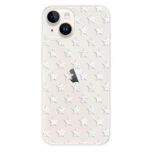 Odolné silikonové pouzdro iSaprio - Stars Pattern - white - iPhone 15 Plus obraz