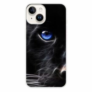 Odolné silikonové pouzdro iSaprio - Black Puma - iPhone 15 Plus obraz