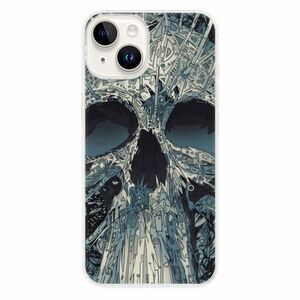 Odolné silikonové pouzdro iSaprio - Abstract Skull - iPhone 15 Plus obraz