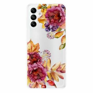 Odolné silikonové pouzdro iSaprio - Fall Flowers - Samsung Galaxy A04s obraz