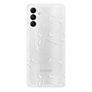Odolné silikonové pouzdro iSaprio - Fancy - white - Samsung Galaxy A04s obraz