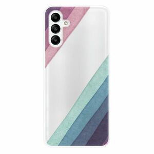 Odolné silikonové pouzdro iSaprio - Glitter Stripes 01 - Samsung Galaxy A04s obraz