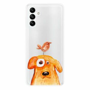 Odolné silikonové pouzdro iSaprio - Dog And Bird - Samsung Galaxy A04s obraz
