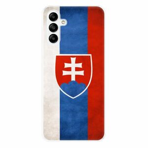 Odolné silikonové pouzdro iSaprio - Slovakia Flag - Samsung Galaxy A04s obraz
