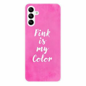 Odolné silikonové pouzdro iSaprio - Pink is my color - Samsung Galaxy A04s obraz