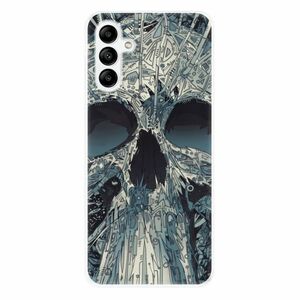 Odolné silikonové pouzdro iSaprio - Abstract Skull - Samsung Galaxy A04s obraz