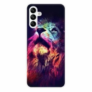 Odolné silikonové pouzdro iSaprio - Lion in Colors - Samsung Galaxy A04s obraz