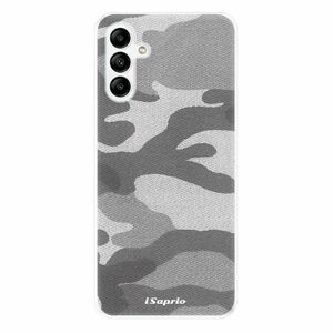 Odolné silikonové pouzdro iSaprio - Gray Camuflage 02 - Samsung Galaxy A04s obraz