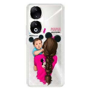 Odolné silikonové pouzdro iSaprio - Mama Mouse Brunette and Boy - Honor 90 5G obraz