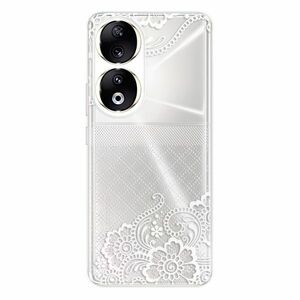 Odolné silikonové pouzdro iSaprio - White Lace 02 - Honor 90 5G obraz