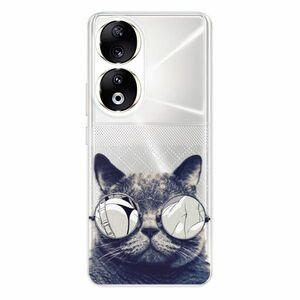 Odolné silikonové pouzdro iSaprio - Crazy Cat 01 - Honor 90 5G obraz