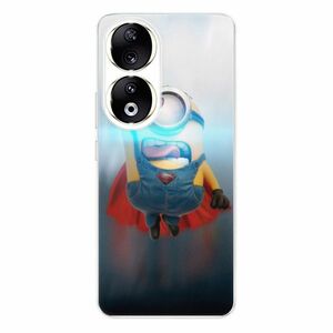 Odolné silikonové pouzdro iSaprio - Mimons Superman 02 - Honor 90 5G obraz