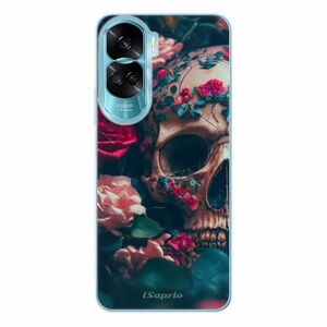 Odolné silikonové pouzdro iSaprio - Skull in Roses - Honor 90 Lite 5G obraz