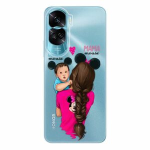 Odolné silikonové pouzdro iSaprio - Mama Mouse Brunette and Boy - Honor 90 Lite 5G obraz
