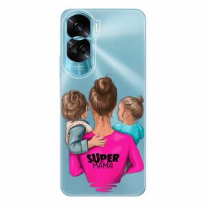 Odolné silikonové pouzdro iSaprio - Super Mama - Boy and Girl - Honor 90 Lite 5G obraz