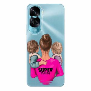 Odolné silikonové pouzdro iSaprio - Super Mama - Two Boys - Honor 90 Lite 5G obraz