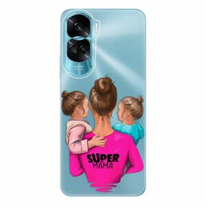 Odolné silikonové pouzdro iSaprio - Super Mama - Two Girls - Honor 90 Lite 5G obraz