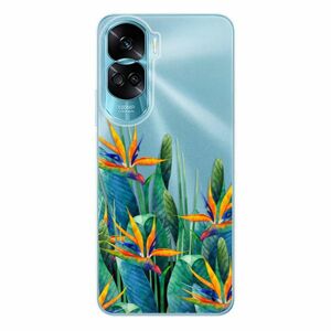 Odolné silikonové pouzdro iSaprio - Exotic Flowers - Honor 90 Lite 5G obraz