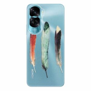 Odolné silikonové pouzdro iSaprio - Three Feathers - Honor 90 Lite 5G obraz