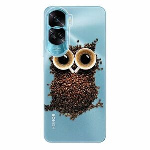 Odolné silikonové pouzdro iSaprio - Owl And Coffee - Honor 90 Lite 5G obraz