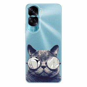 Odolné silikonové pouzdro iSaprio - Crazy Cat 01 - Honor 90 Lite 5G obraz