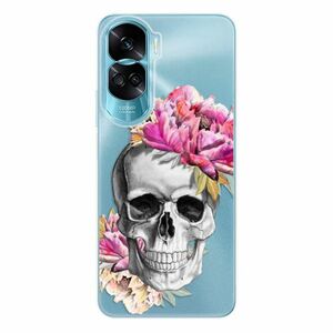 Odolné silikonové pouzdro iSaprio - Pretty Skull - Honor 90 Lite 5G obraz
