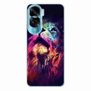Odolné silikonové pouzdro iSaprio - Lion in Colors - Honor 90 Lite 5G obraz