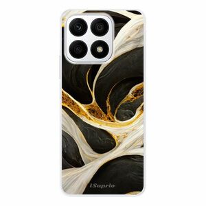 Odolné silikonové pouzdro iSaprio - Black and Gold - Honor X8a obraz