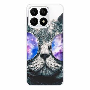Odolné silikonové pouzdro iSaprio - Galaxy Cat - Honor X8a obraz