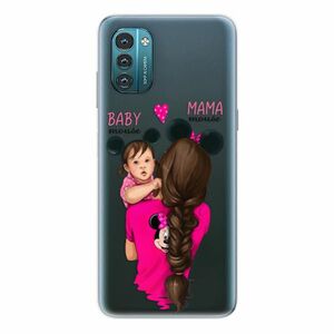 Odolné silikonové pouzdro iSaprio - Mama Mouse Brunette and Girl - Nokia G11 / G21 obraz