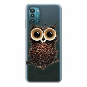 Odolné silikonové pouzdro iSaprio - Owl And Coffee - Nokia G11 / G21 obraz