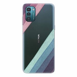 Odolné silikonové pouzdro iSaprio - Glitter Stripes 01 - Nokia G11 / G21 obraz