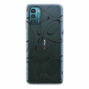Odolné silikonové pouzdro iSaprio - Fancy - black - Nokia G11 / G21 obraz