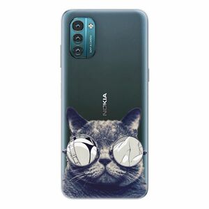 Odolné silikonové pouzdro iSaprio - Crazy Cat 01 - Nokia G11 / G21 obraz